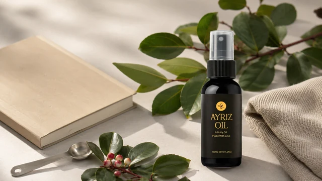Ayriz Oil di flatlay edukasi methyl salicylate dalam produk oles