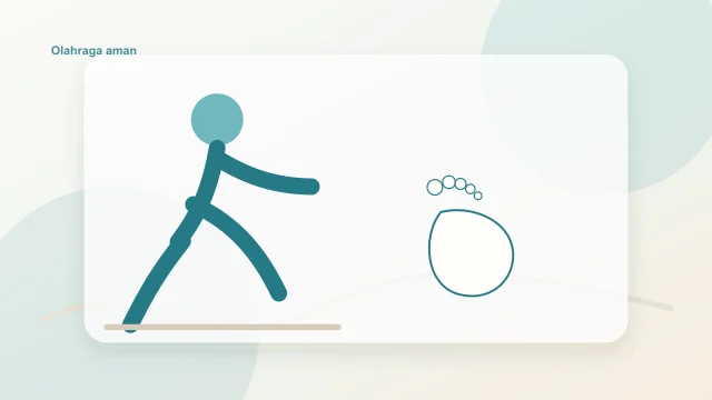 Ilustrasi olahraga aman untuk penderita diabetes dengan keluhan kaki