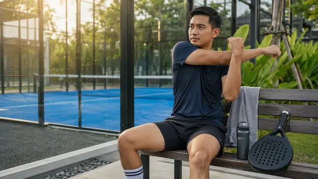 Peregangan ringan setelah olahraga untuk membantu adaptasi otot dan sendi