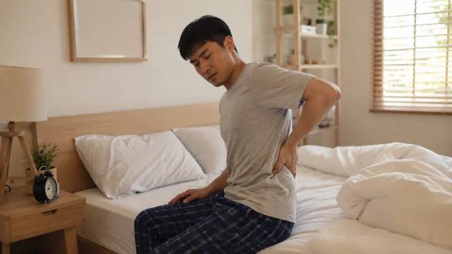 Pinggang pegal saat bangun tidur di kamar